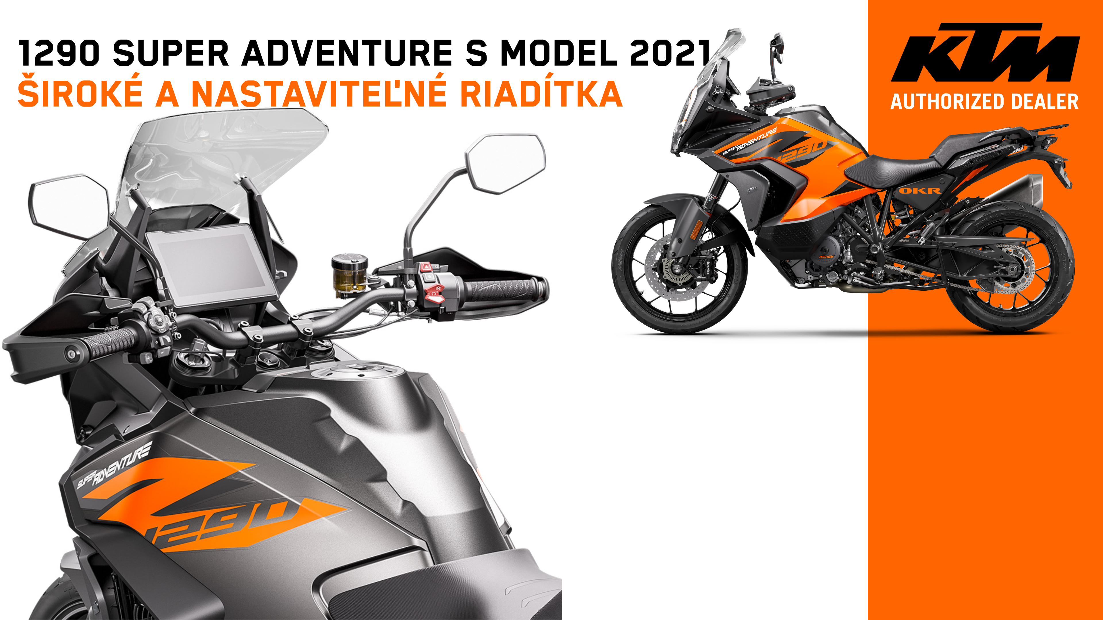 KTM 1290 Super Adventure S 2021 - Riadidlá
